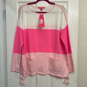 NWT Pink Lilly Pulitzer Sweater